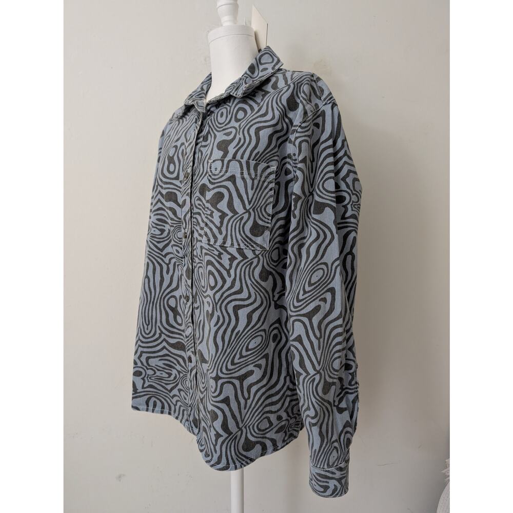 NWT Ragged Priest Ragged Jeans Zane Long Sleeve Shirt - Picture 4 of 15